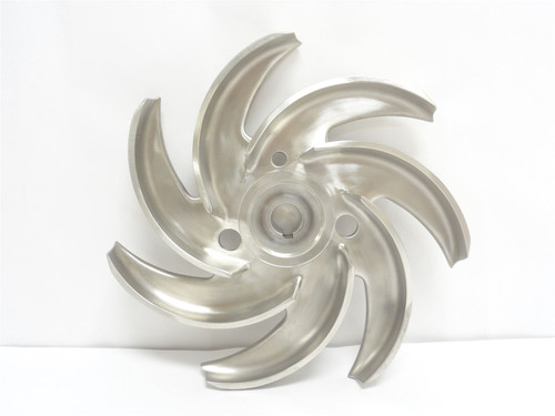 Ampco 55500256;  V540 Pump Impeller; SS; 18mmID; 8"OD