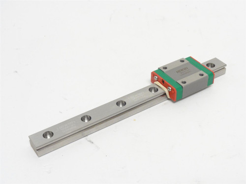 Hiwin MGNR12H; Linear Guide Slide Rail W/Block; 145mm Long