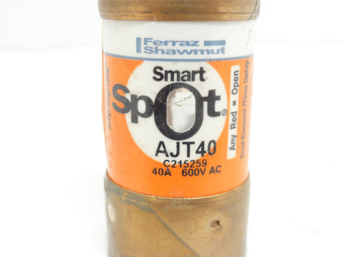 Ferraz-Shawmut AJT40; Time-Delay Fuse; 40A; 600VAC/500VDC