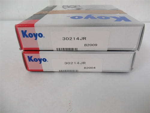 Koyo 30214JR; Taper Roller Bearing 70mmID 125mmOD 26.25mmW