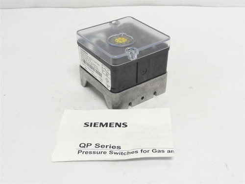 Siemens QPH31.090A00; Pressure Switch 5"-35"WC 10A 125/250VAC