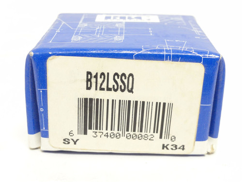RBC B12LSSQ; Plain Bearing 3/4"ID x 1-1/4"OD x 0.656" Width
