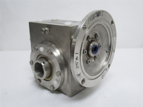 Grove Gear SS-HMQ-821-25-H1-56-23; Gearbox; SS; 25:1 Ratio