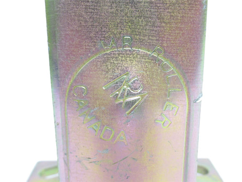 Mr Roller 6-851-150; Caster Plate; NO WHEEL; 4-Bolt