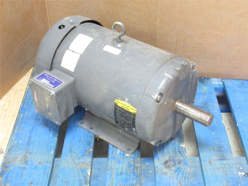 Baldor EM3713T; AC Motor; 15HP; 208-230/460V; 3500RPM; 3PH