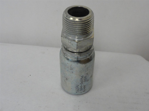 MFG- CS04-16X16; Hose Fitting; 1" Hose x 1" NPT