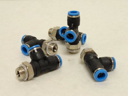 Festo QSTL-G1/4-8; Lot-5 T-Fitting 186172 8mm Tube x G1/4Thread
