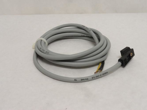 Festo KMEB-2-230-2.5; Plug Socket W/Cable 174846 230Vdc 2.5m L