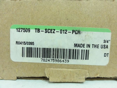 Dodge 127509; TB Pillow Block Bearing; 0.75"ID TB-SCEZ-012-PCR
