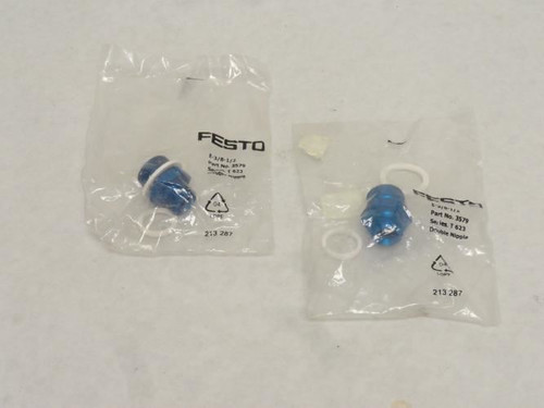 Festo E-3/8-1/2; Lot-2 Double Sleeve/Nipple; 3579; G3/8 to G1/2