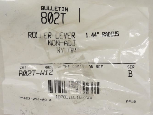 Allen-Bradley 802T-W12; Limit Switch Roller; Nylon