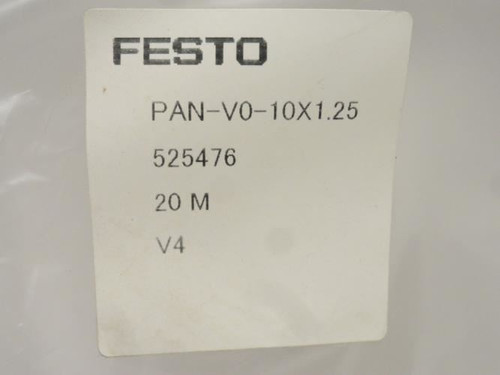 Festo PAN-V0-10X1.25; Polyamide Tubing 525476 10mm OD; 20m Long