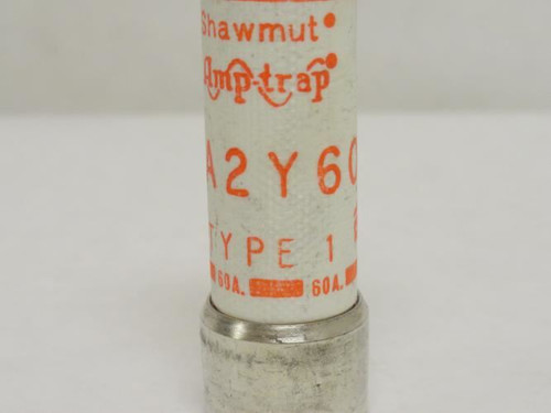 Ferraz A2Y60-1; Amp-Trap Fuse; 60A; 250VAC; 500VDC; Type: 1