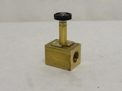 Ingersoll Rand TB022B-000-N; Brass Valve; 2 Way; 1/4" NPT
