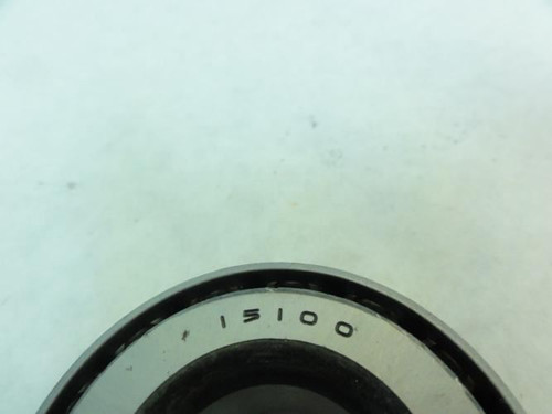 Timken 15100; Tapered Roller Bearing Cone; 1"ID; 0.8125" Cone W