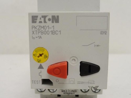Eaton XTPB001BC1; Push Button Motor Starter; 0.63-1A; 3P; 600V
