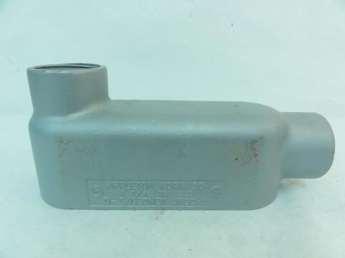 Appleton LB125-M; Threaded Conduit Body; 1-1/4"; Form 35
