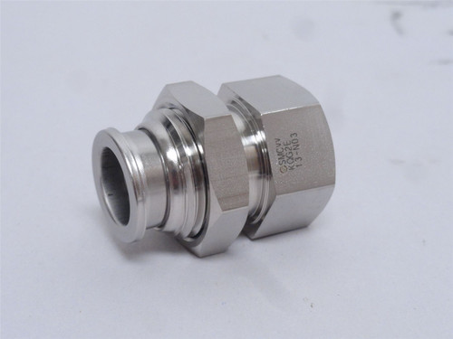 SMC KQG2E13-N03; Push-In Straight Tube Fitting; SS-316; 1/2"