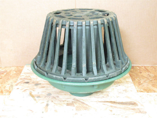 Josam 28604; Flo-Set Roof Drain; Cast Iron Dome