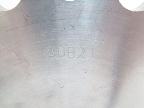 MFG- 80B21 2-1/2; Chain Sprocket; SS; 21 Teeth; 2-1/2"ID