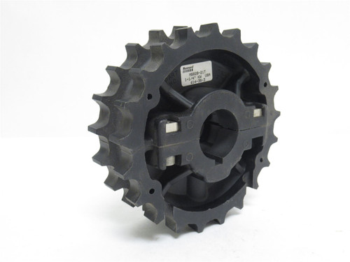 Rexnord 614-38-3; Split Conveyor Sprocket; 1-1/4"ID; 21 Teeth