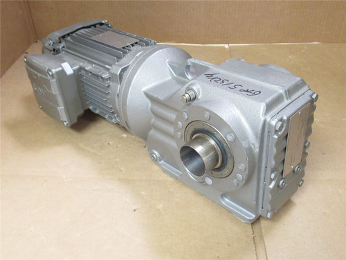 SEW KT47/T DRN80M4; Gearmotor; 24:1 Ratio; 1HP; 230/460VAC