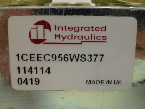 Integrated Hydraulics 1CEEC956WS377; Hydraulic Block; 3/4" NPT
