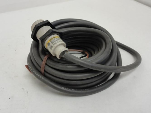 Omron E2F-X5E1; Proximity Sensor; Inductive; 10-30VDC; 18' Cable