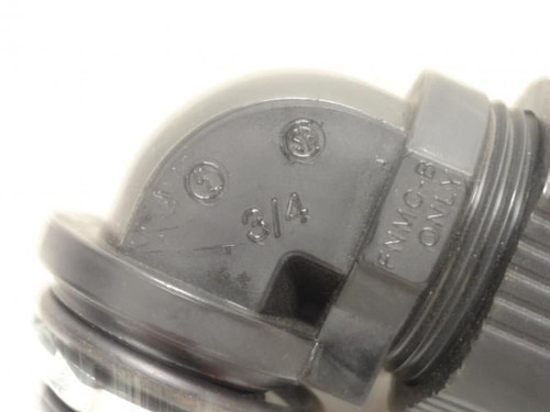 T&B LT975P; Lot-2 Liquid-Tight Elbow 90Deg; 1/2"; Black