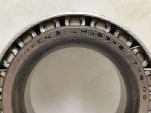 Timken LM48548; Tapered Roller Bearing Cone 1-3/8"ID