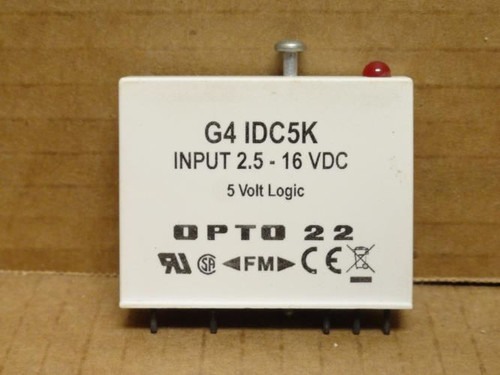 Opto 22 G4 IDC5K; I/O Module 2.5~16 VDC; 5V Logic