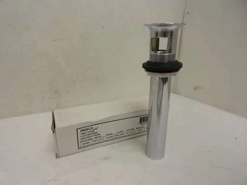 ProFlo PF155A; Grid Drain; 1-1/4"; W/Tail Piece; 17 Gauge