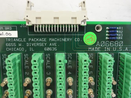 Triangle A06680; PC Terminal Board; 10 Ampere