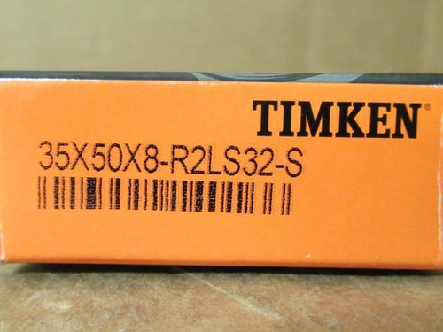 Timken 35X50X8-R2LS32-S; Oil Seal; 35mmIDx50mmODx8mmW