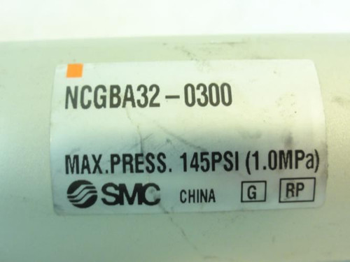 SMC NCGBA32-0300; Air Cylinder; 1-1/4"ID; 3" Stroke