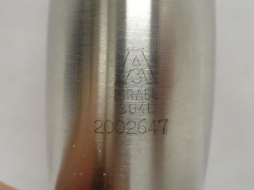 Industry-Std 11P856; Long Tangent Elbow; 90Deg; SS-304; 1-1/2"