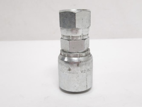 GoodYear B2-JCFX-1010; Crimp Fitting; 5/8" JIC; 5/8" Hose