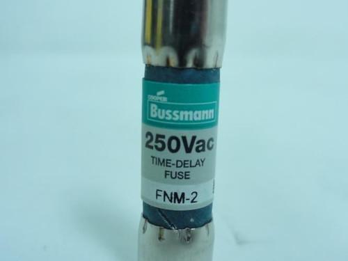 Bussmann FNM-2; Lot-3 Time Delay Fuses; 2A; 250VAC