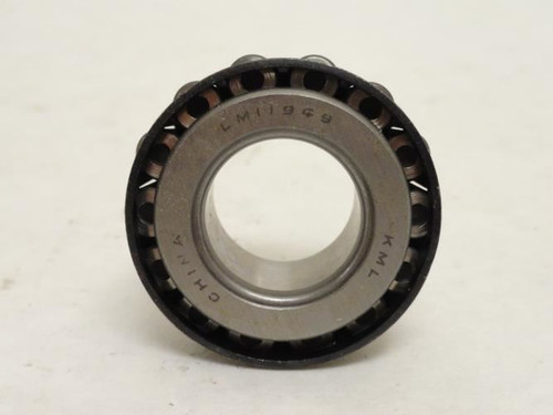 KML LM11949; Tapered Rolling Bearing 3/4"ID x 0.655" Wide