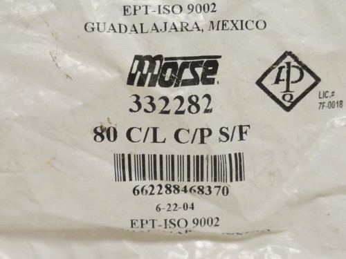 Morse 332282; Connecting Link # 80; Cottered; 1 Strand