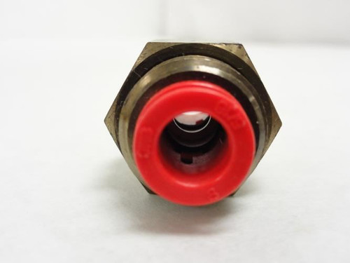 SMC KQ2E09-00A; Bulkhead Union One-Touch Fitting 5/16" Tube