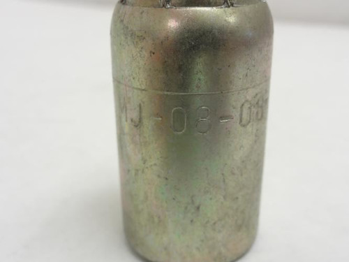 MFG- MJ-08-08; Crimp Coupler 1/2 JIC to # 8 Hose