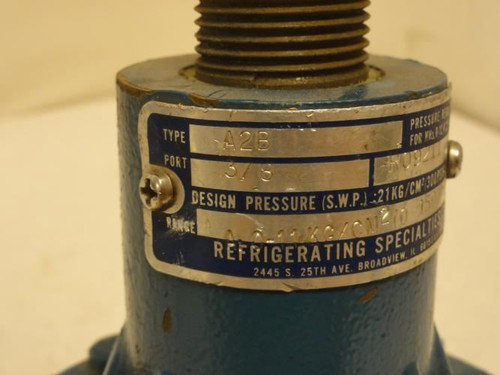 Parker A28-3/8"; Pressure Regulator 0-150psi; 3/8" Port