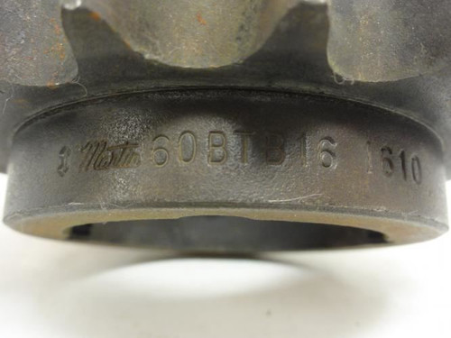 Martin 60BTB16-1610; Bushed Sprocket # 60; 16Teeth