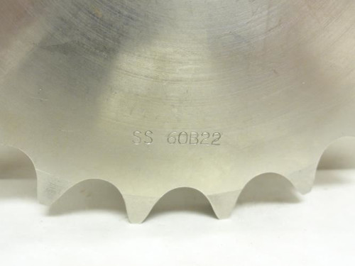 MFG- 60B22SS-1-5/8; Sprocket # 60; 22Teeth; SS; 1-5/8"ID