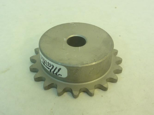 Martin 30B20SS-1/2NK; Sprocket # 35; 20T; 1/2"ID; SS (NO Keyway)