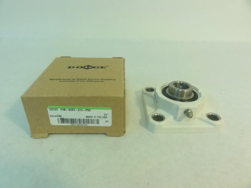 Dodge 136725; Flange Bearing; 4-Bolt; 3/4"ID; F4B-SCEZ-012-PSS