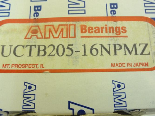 AMI UCTB205-16NPMZ; Tapped Base; 1"ID