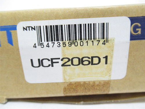 NTN UCF206D1; Flange Bearing; 30mmID; 4-Bolt Mount