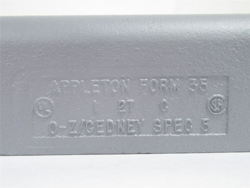 Appleton C100M; Straight Conduit Outlet Body; Form: 35; 1FNPT